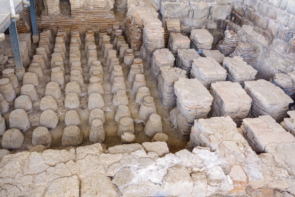 prvý systém ústredného kúrenia v starovekom Ríme