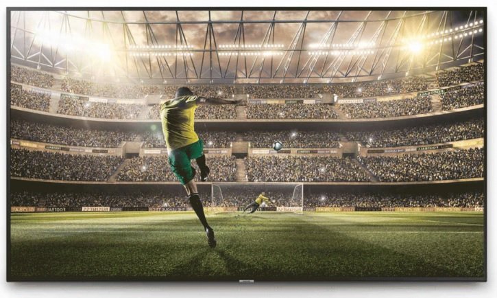 Futbal v tv Samsung UE65NU7172