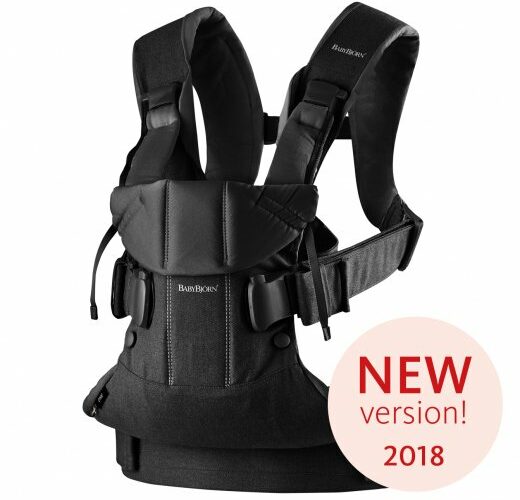 Babybjörn Ergonomický nosič One 2018 Black cotton