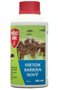 Kretox - biocíd na krty