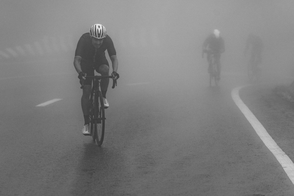Bicyklovanie za zlého počasia