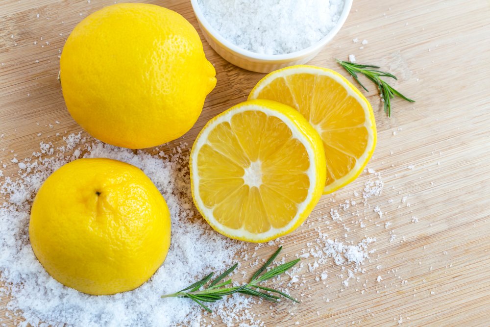 Soľ a citrón ako čističe