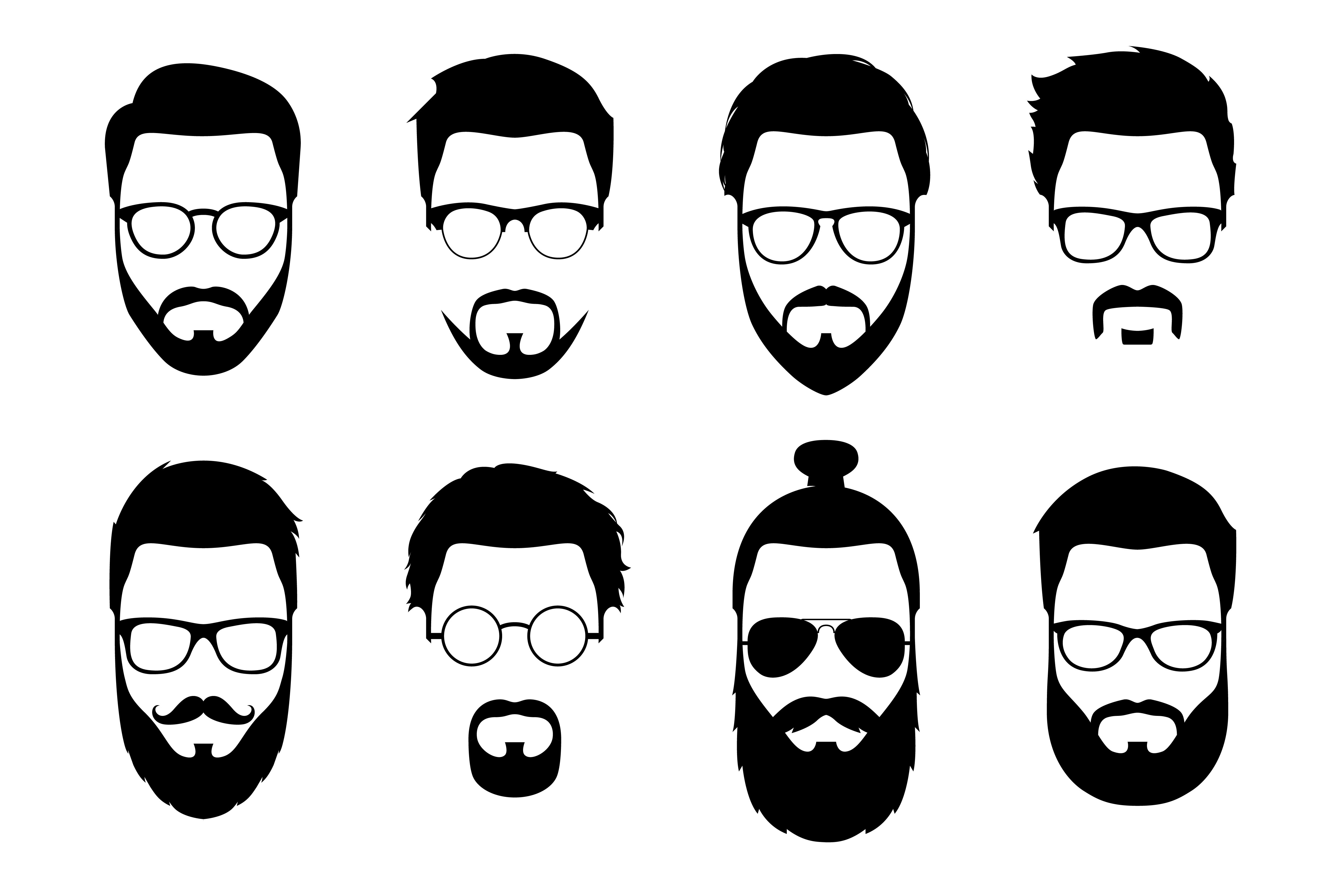 Rôzne štýly zastrihnutia brady