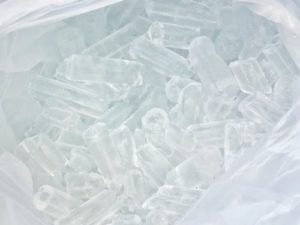 Ľad v tvare kužeľa