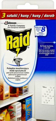 RAID proti potravinovým moliam 3 ks – Odpudzovač hmyzu | Alza.sk