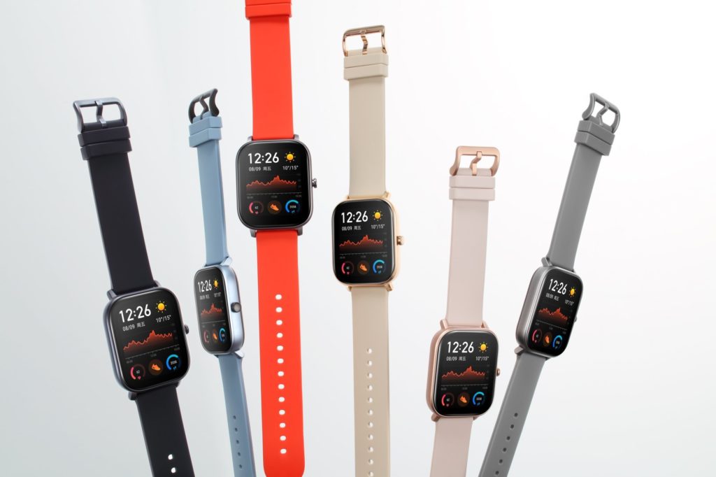 smart hodinky Xiaomi Amazfit Gts - farebné variácie