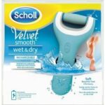 Scholl Velvet Smooth Wet & Dry - dobíjateľná brúska na päty pre mokré aj suché použitie