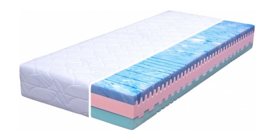 Sendvičový matrac vyrobený zo studenej peny