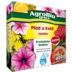 AgroBio Krystalické hnojivo Extra – Plod a květ 400 g