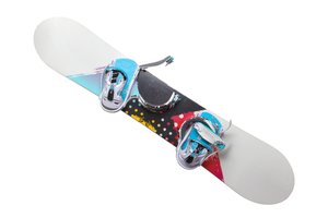 Farebný snowboard