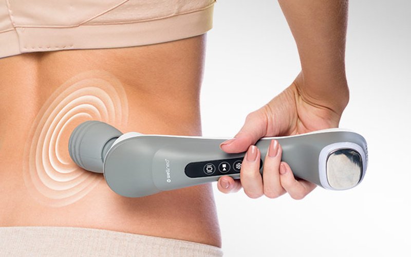 Vibračná masáž prístrojom Wellneo 3v1 Pro