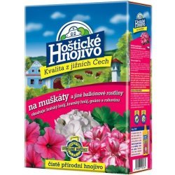 FORESTINA Hoštické hnojivo na muškáty a balkónové kvety 1 kg