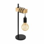 Eglo 32918 - Stolná lampa TOWNSHEND 1xE27/10W/230V
