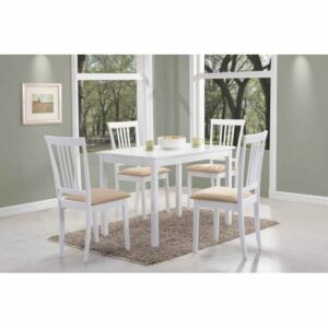 Jedálenský stôl Fiord – biela