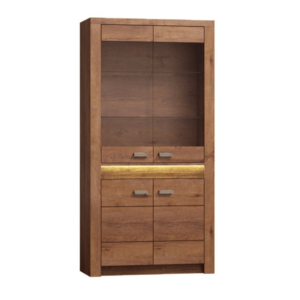 Vitrína, jaseň svetlý, INFINITY I-03