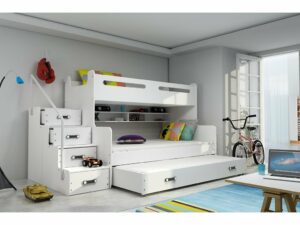 Detská poschodová posteľ Max 3 s prístelkou