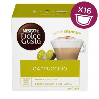 Nescafé Dolce Gusto Cappuccino kávové kapsule 16 ks