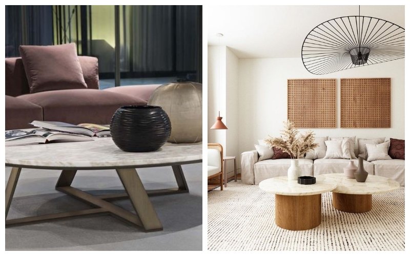 Obývačky s atypickými tvarmi nábytku