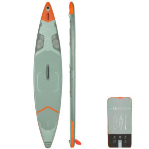 Nafukovací paddleboard X500 / 13″-31′ na rekreačný paddleboarding zelený ITIWIT