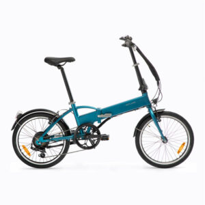 Skladací elektrobicykel Tilt 500 tyrkysový BTWIN