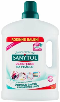 Sanytol Dezinfekcia na bielizeň Biele kvety 1500 ml