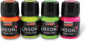 Akrylová farba neónová PENTART 30 ml