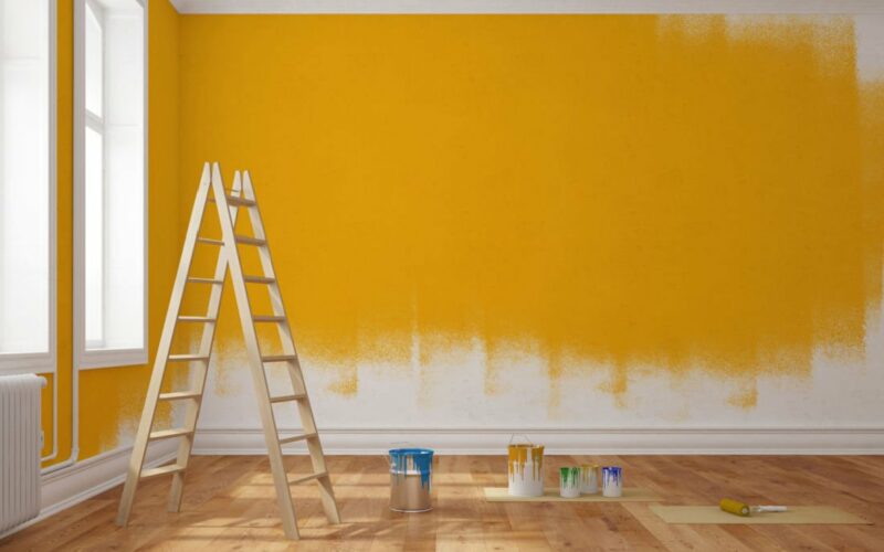Penetrák na stenu - maľovanie izby