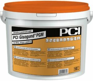 PCI Gisogrund® PGM Základový penetračný náter na savé podklady, na steny, stropy 10 kg