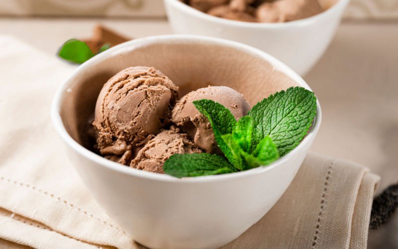 Kakaová domáca zmrzlina