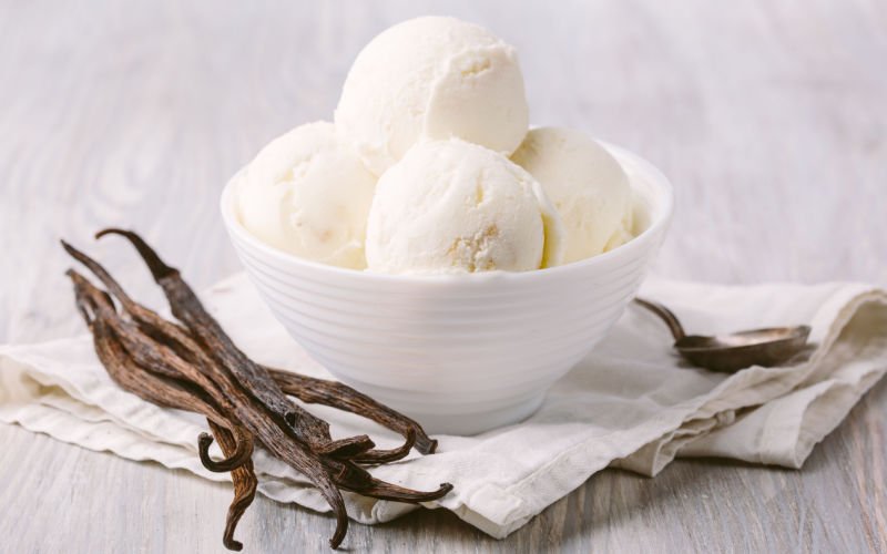 Vanilková domáca zmrzlina