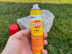 Off! Max repelent spray detail