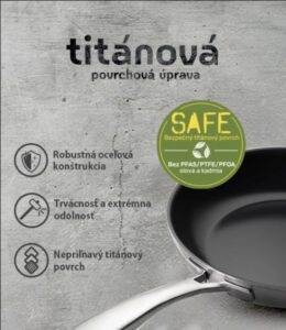 Titánová úprava panvica Lunasol Sirius Terra Multi-layer