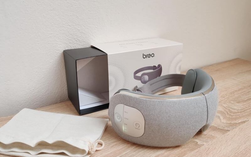 Breo EM005 recenzia masážneho prístroja na oči a spánky